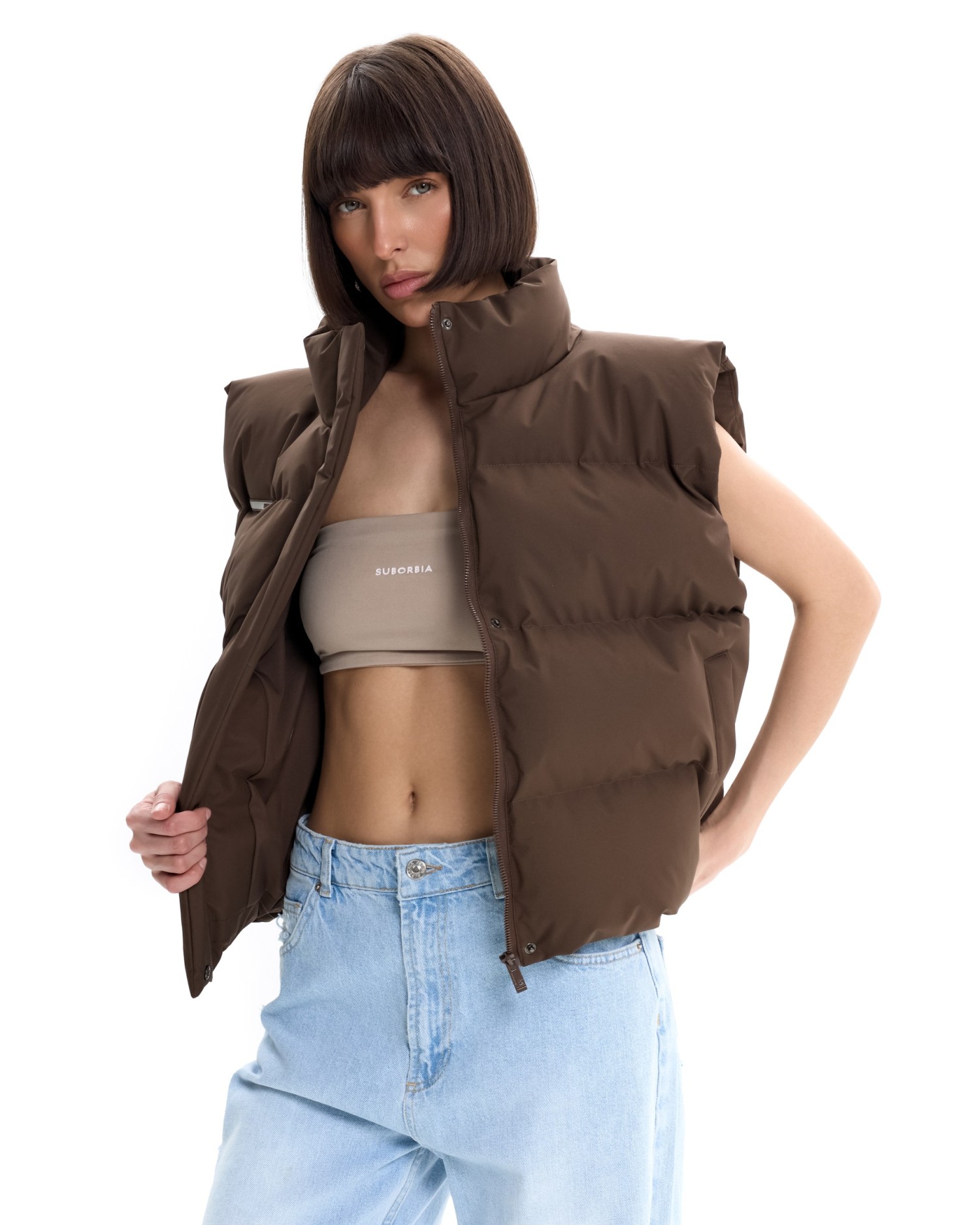 Жилет BASE mini Brown