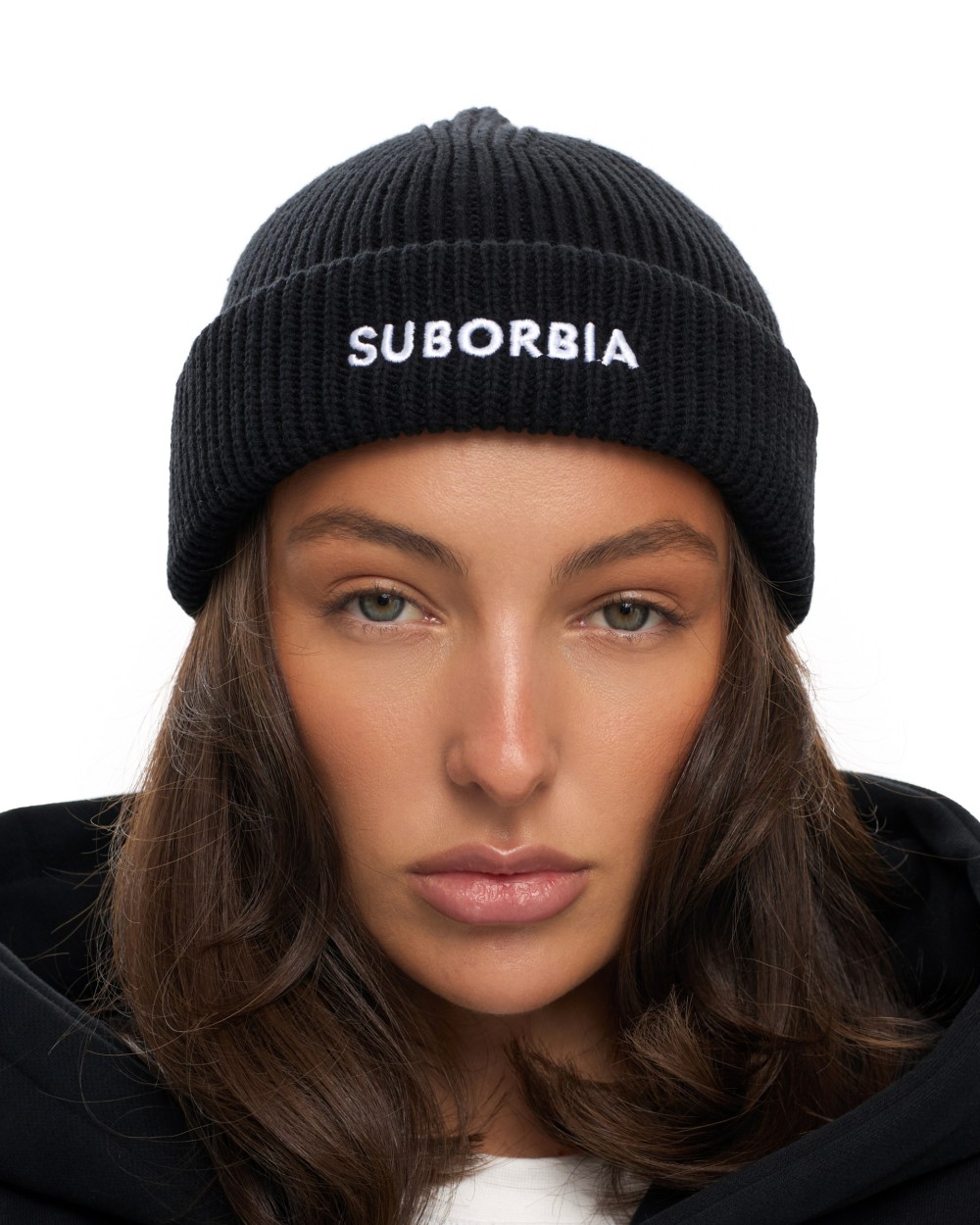 Шапка бини SUBORBIA Name Black