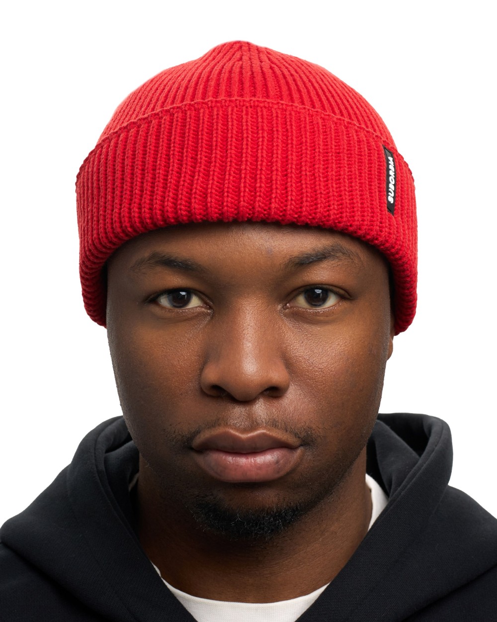 Шапка бини SUBORBIA MEN Red