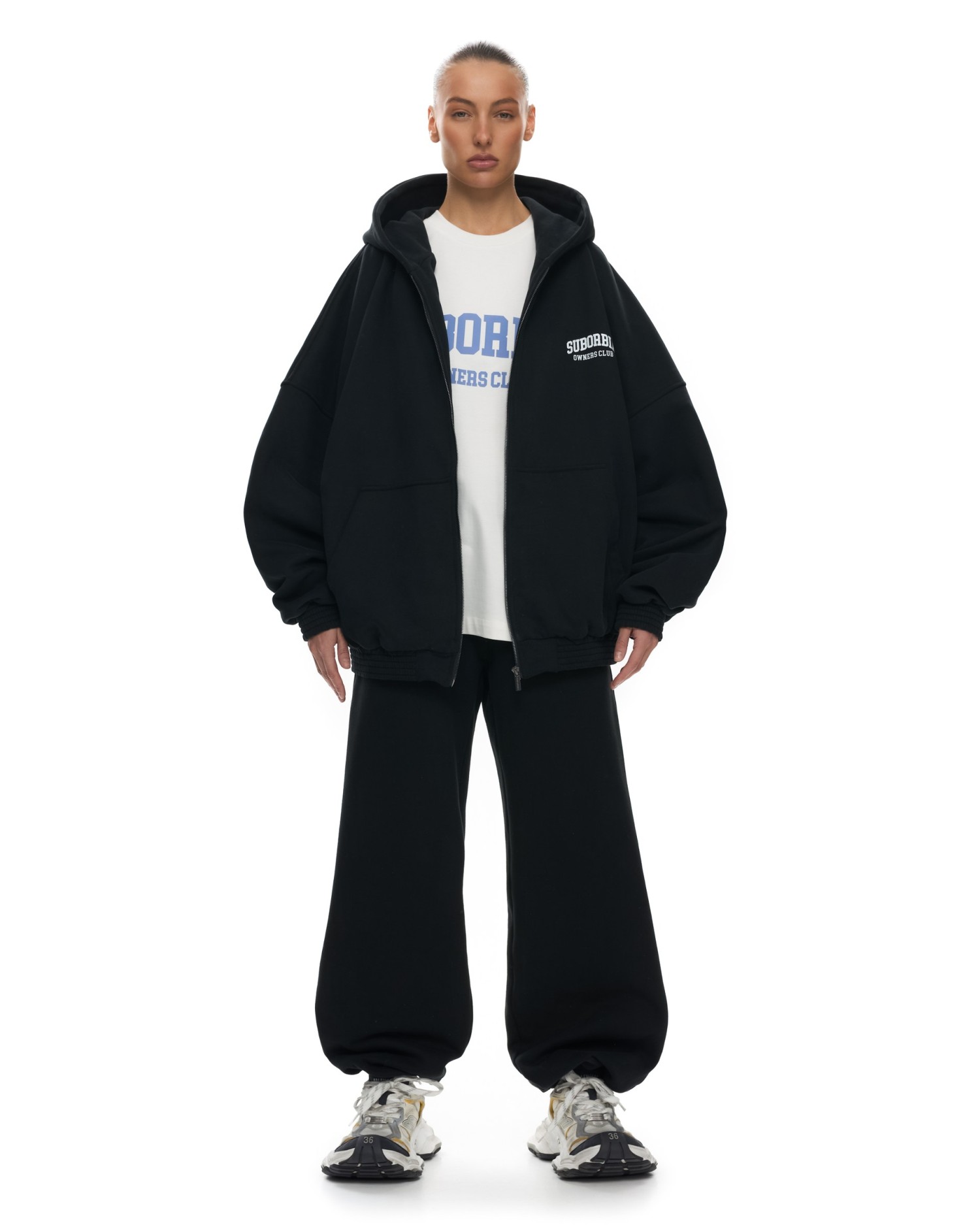 Худи ZIP OWNERS CLUB Black