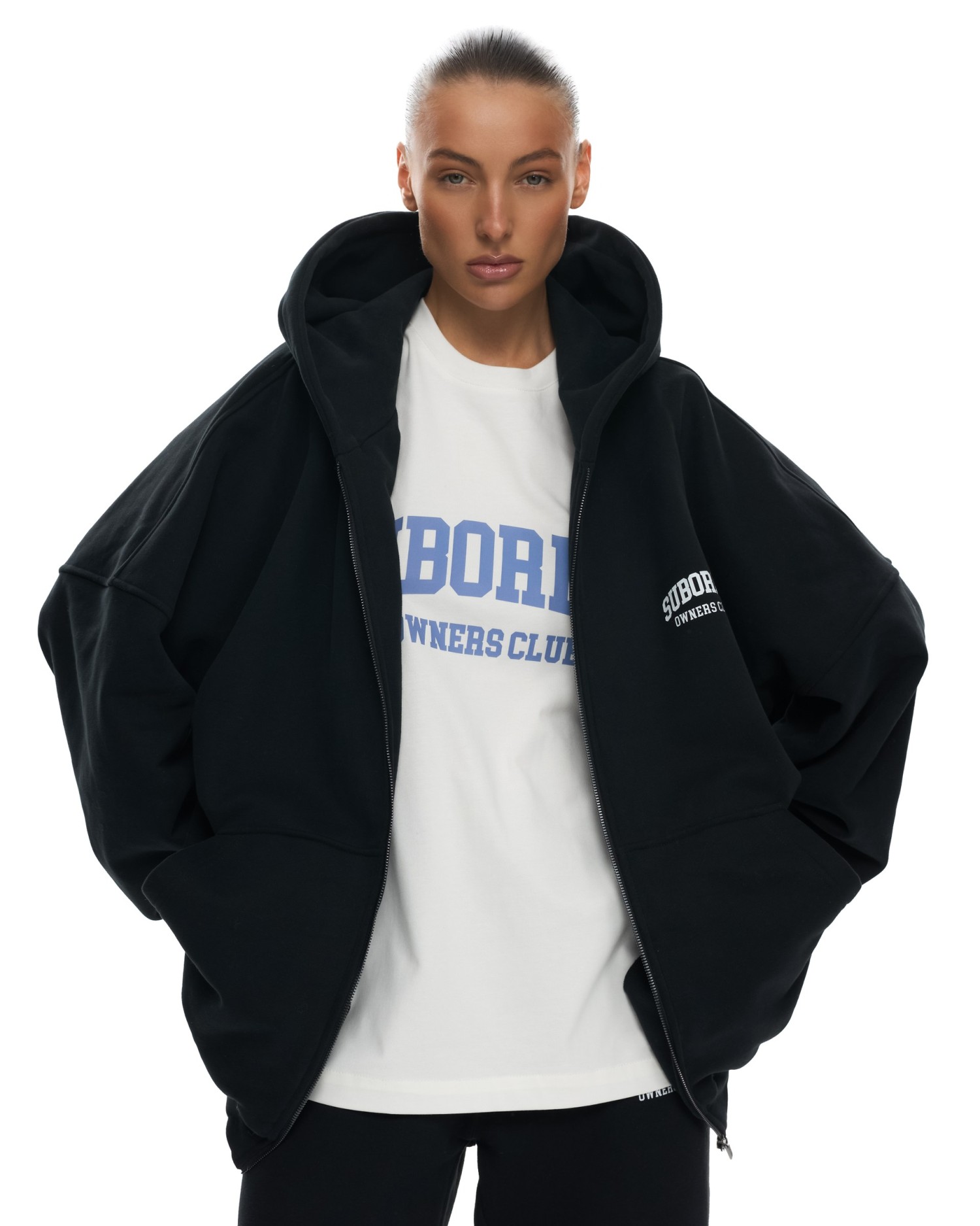 Худи ZIP OWNERS CLUB Black
