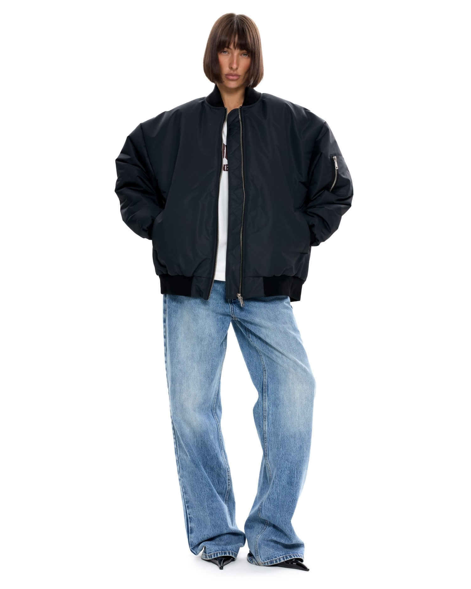 Бомбер HUNTER Black