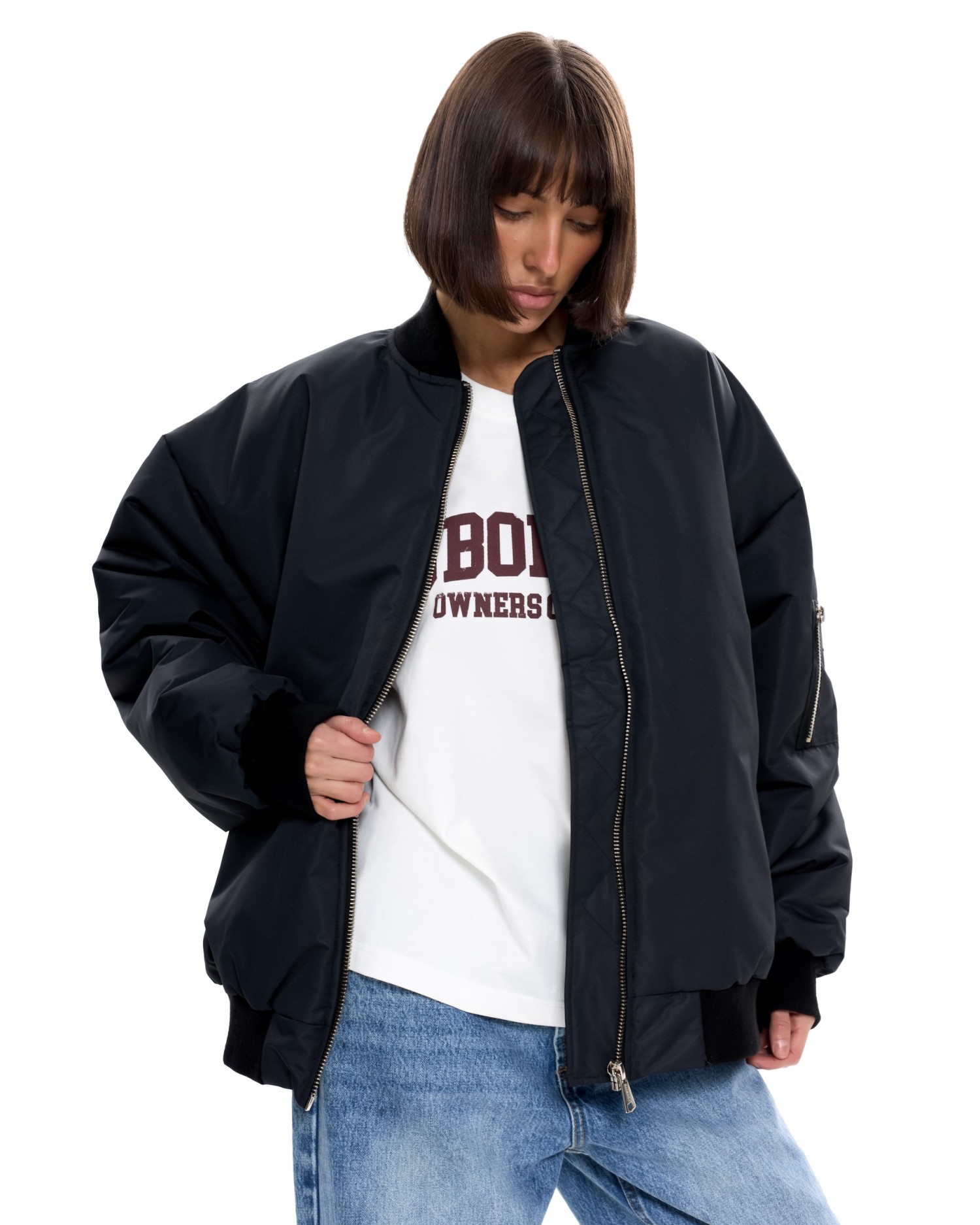 Бомбер HUNTER Black