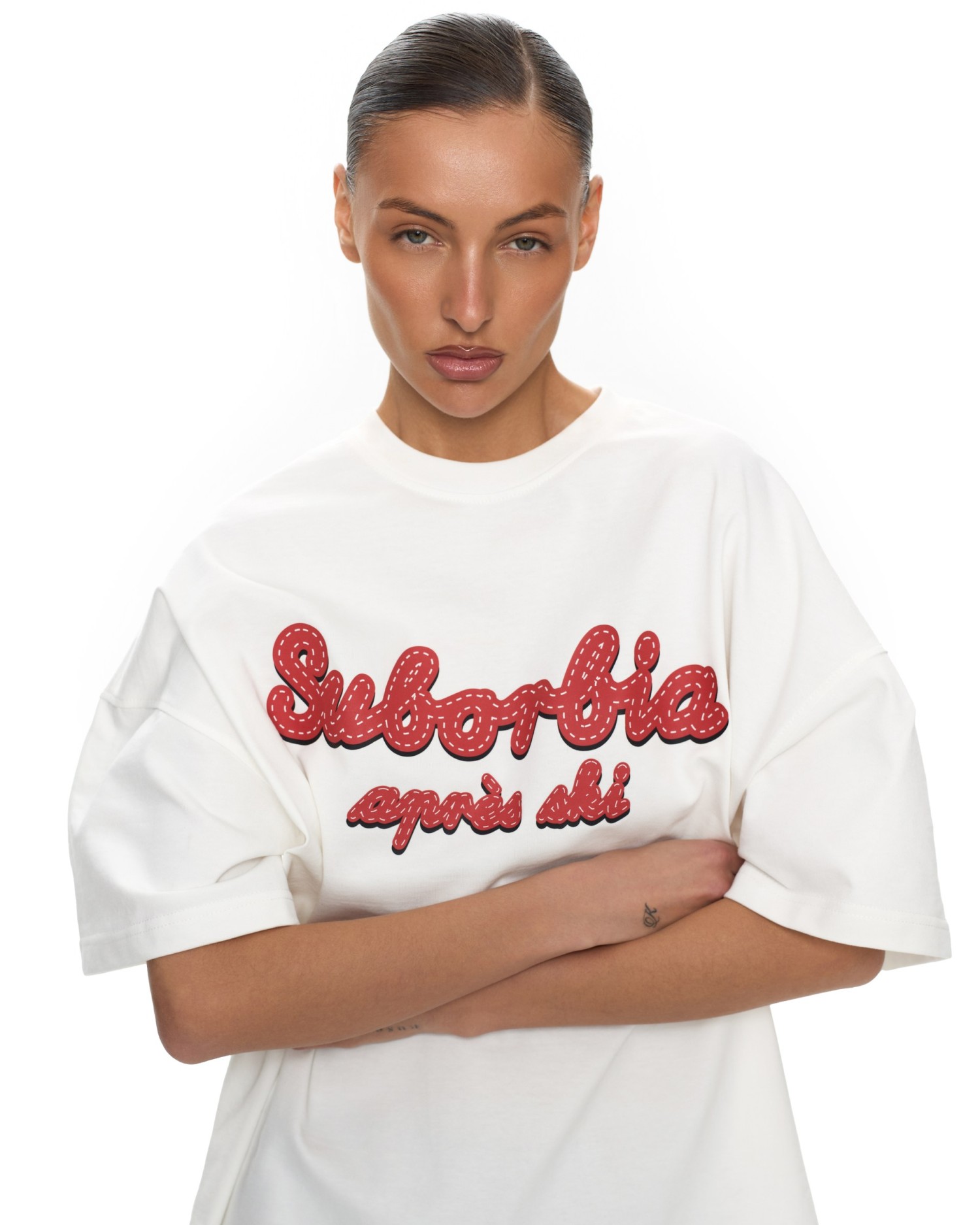 Футболка APRES SKI White-red