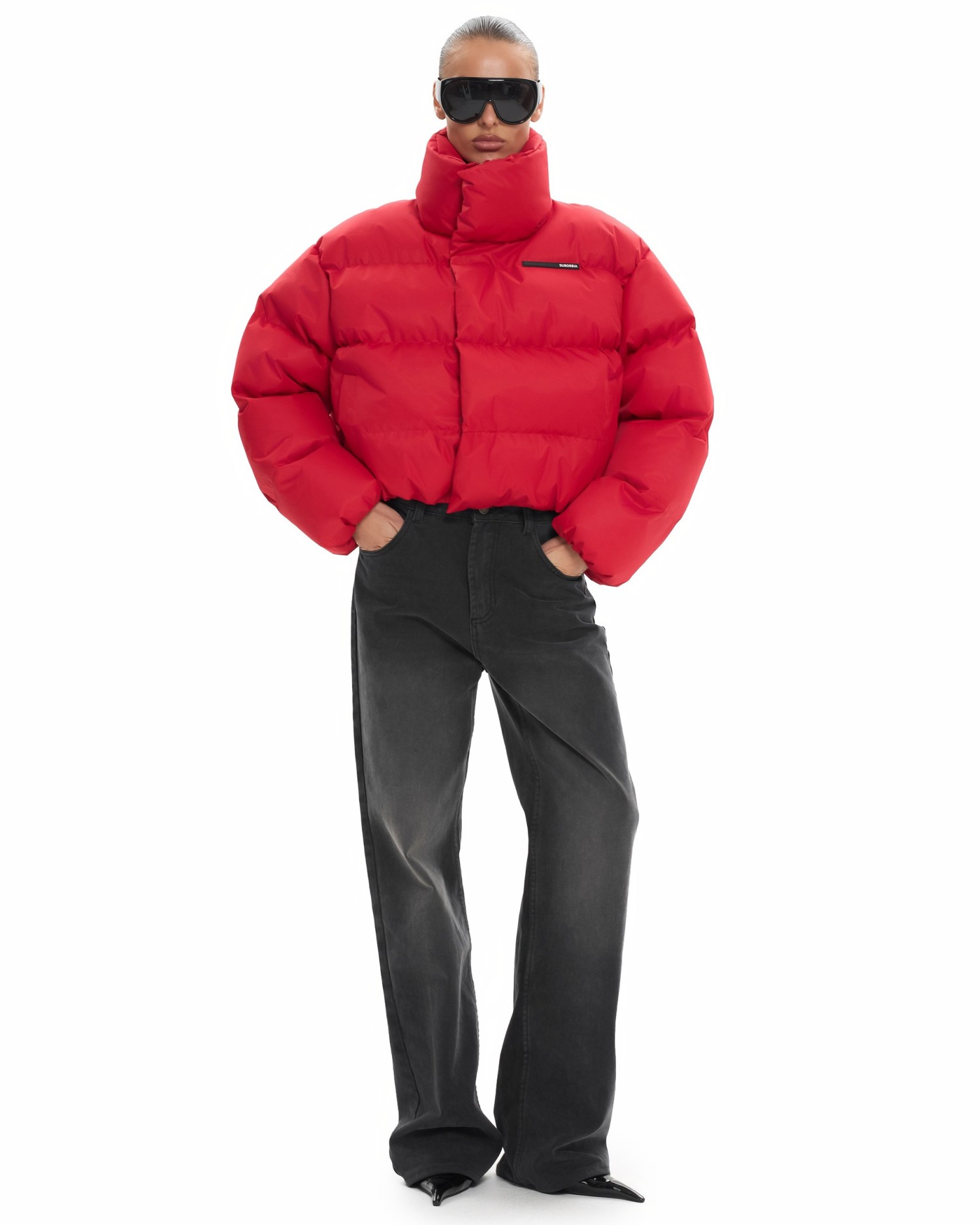 Пуховик ANG mini Красный