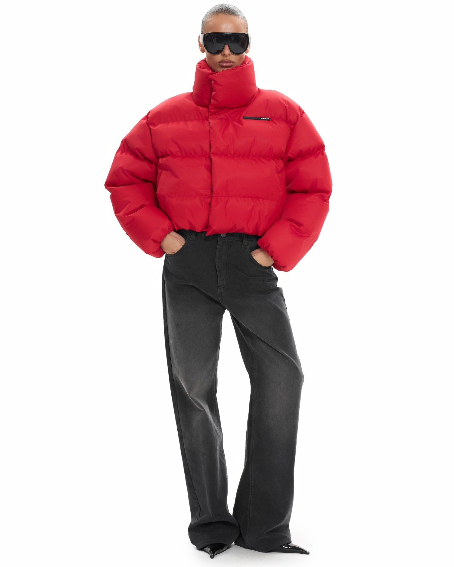 Пуховик ANG mini Красный