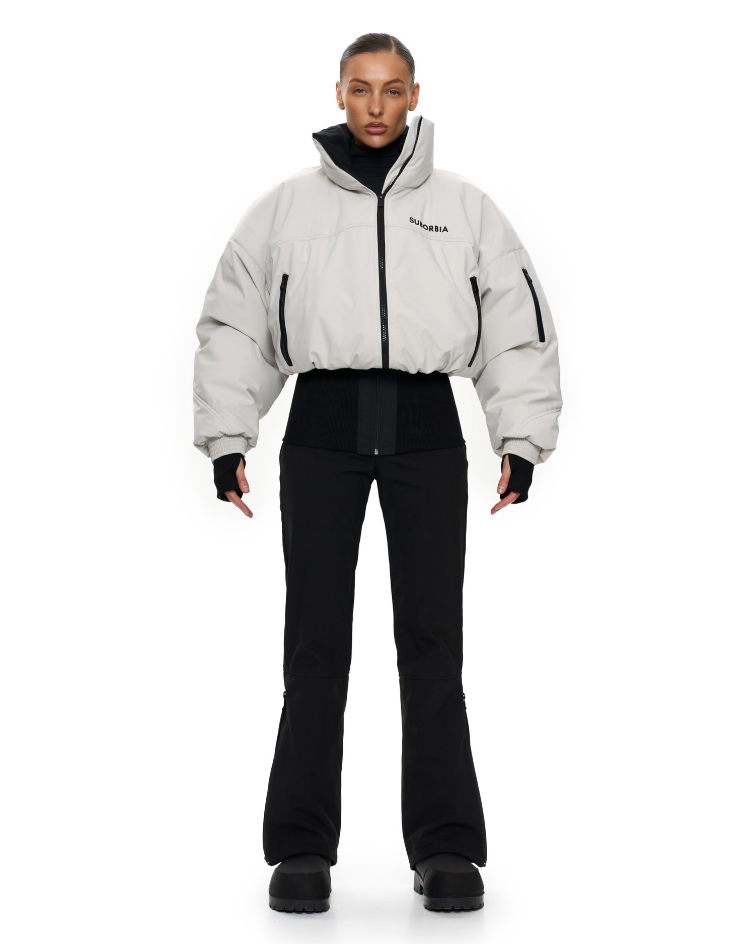 Бомбер APRES SKI White stone