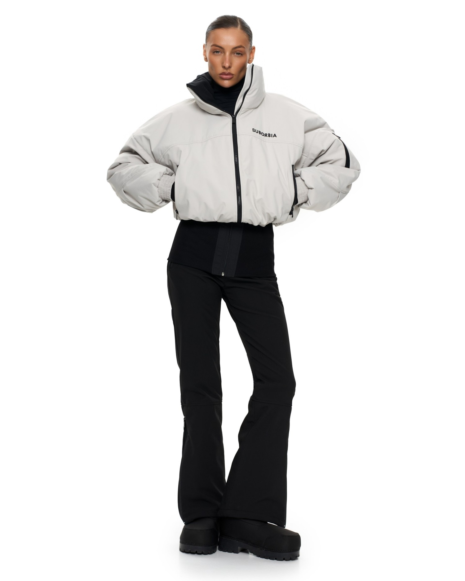 Бомбер APRES SKI White stone