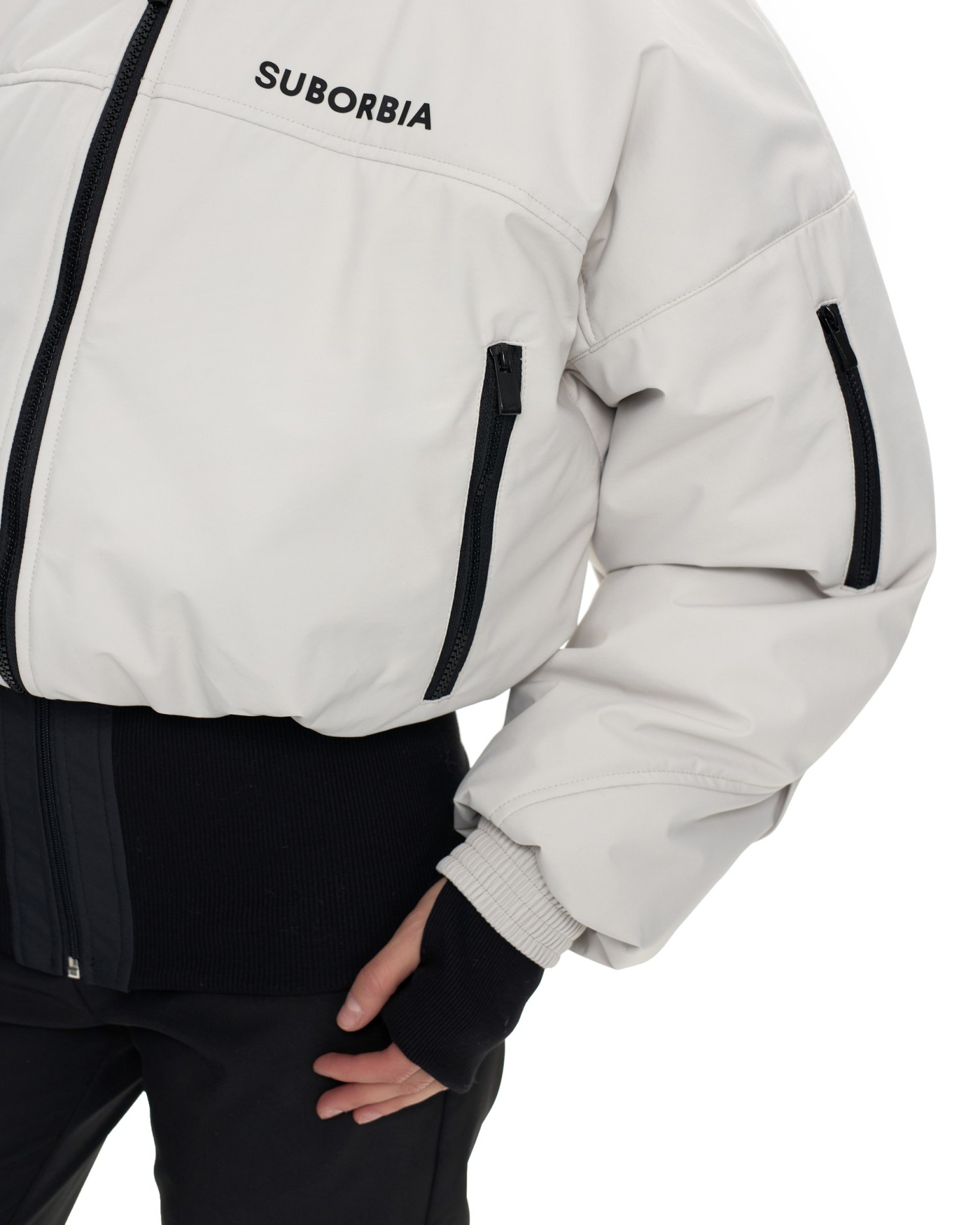 Бомбер APRES SKI White stone