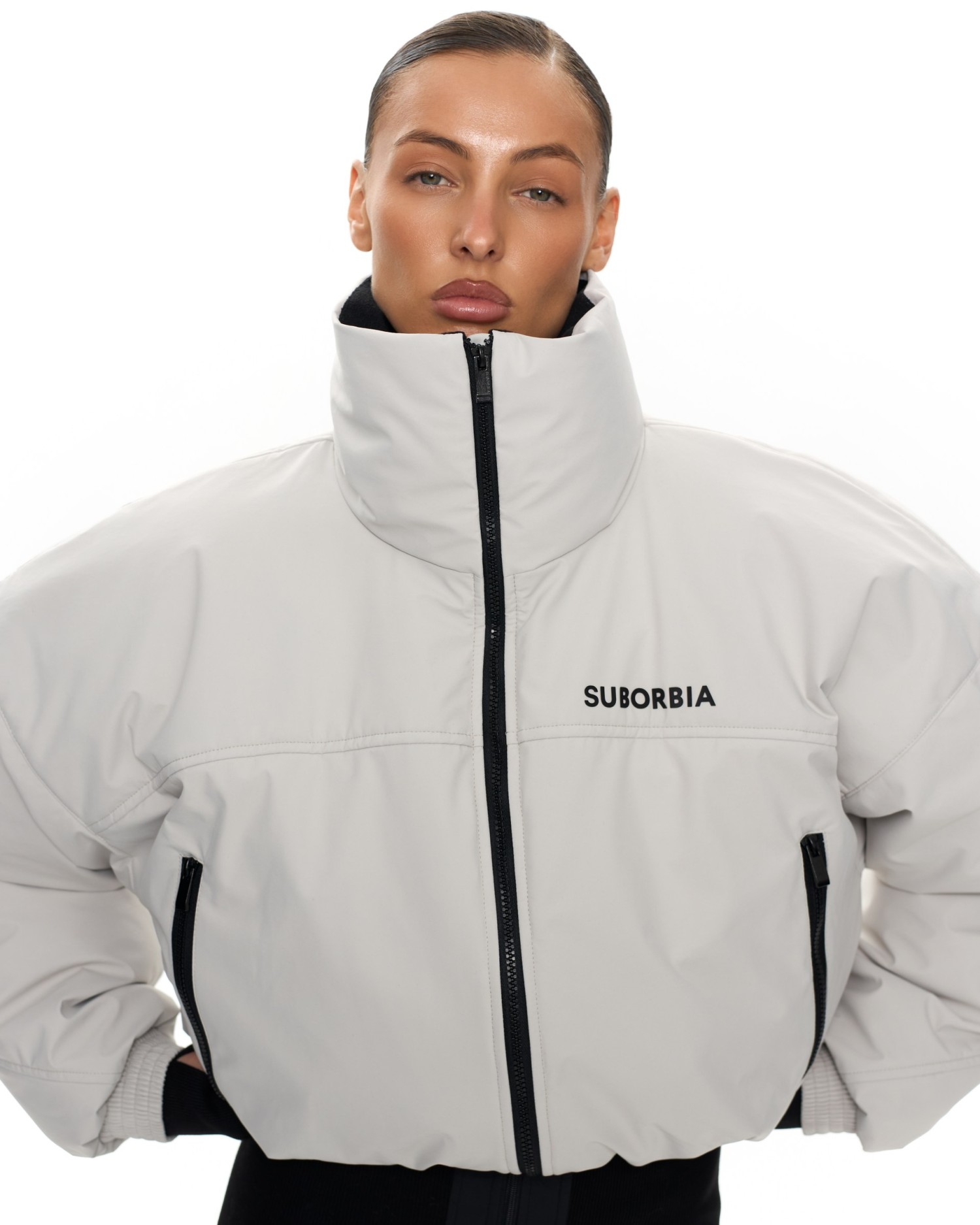 Бомбер APRES SKI White stone