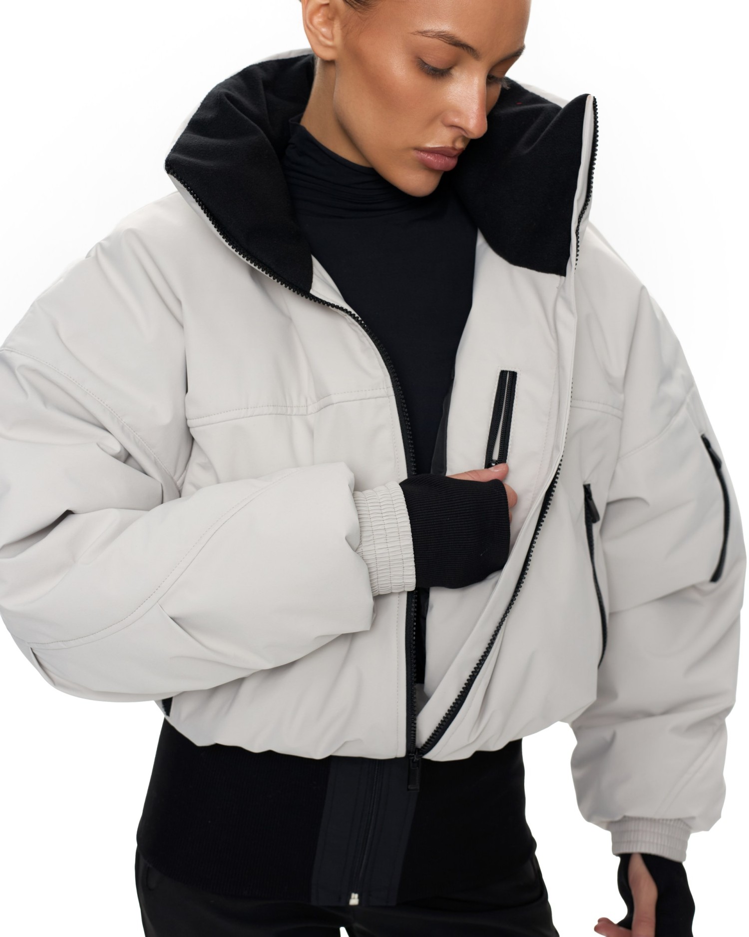 Бомбер APRES SKI White stone