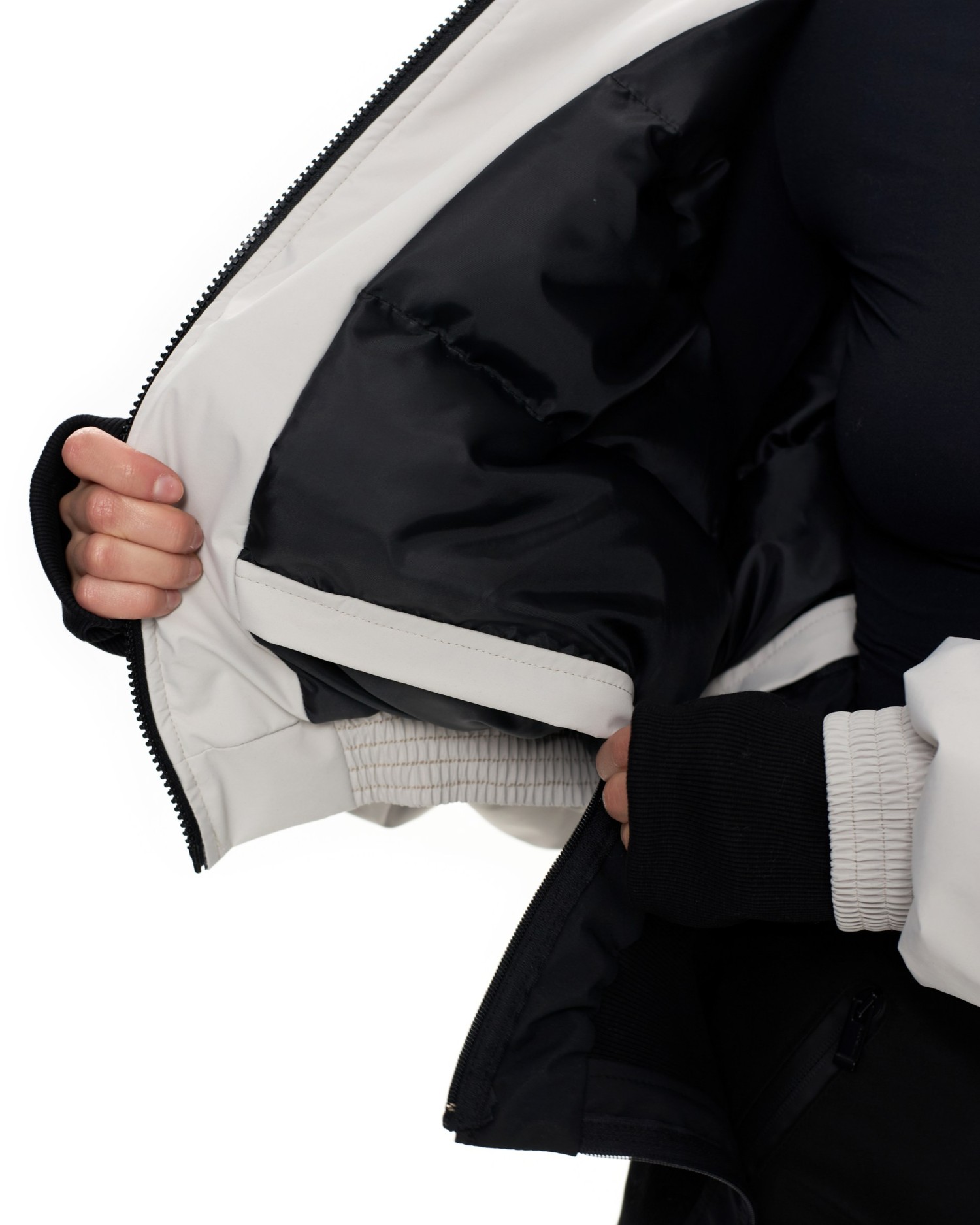 Бомбер APRES SKI White stone