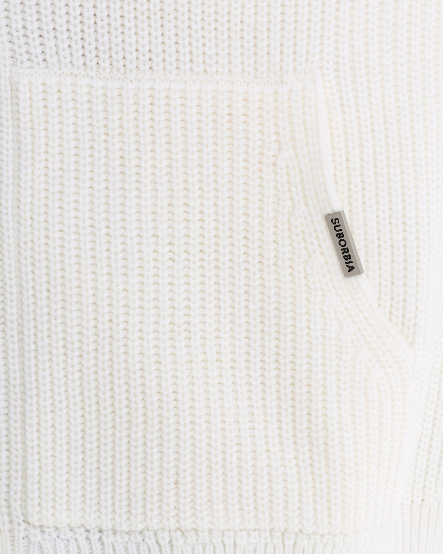 Вязаный худи с капюшоном