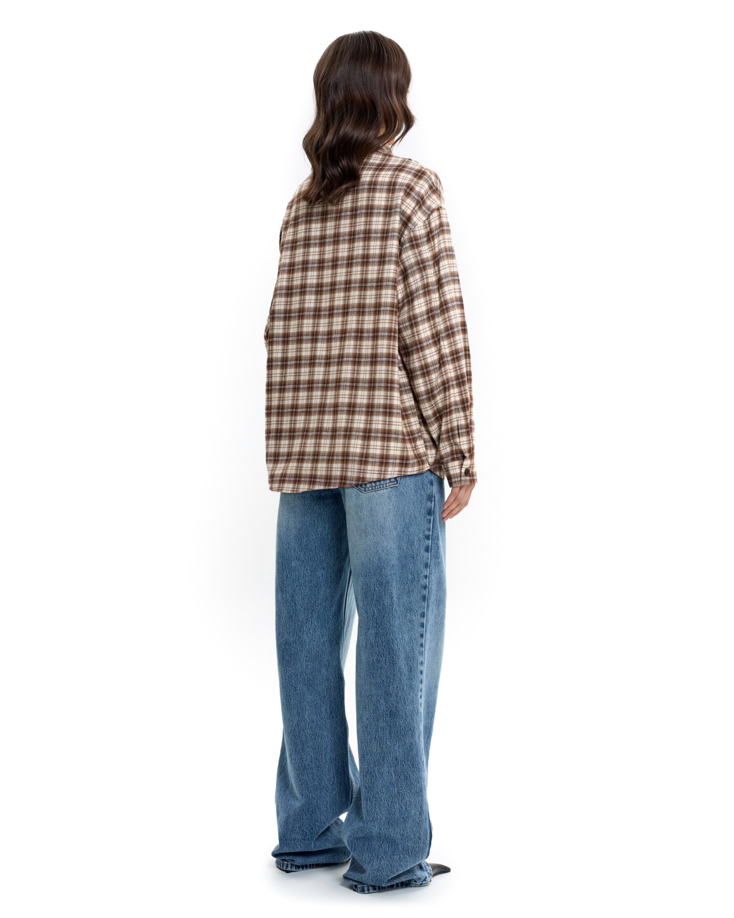 Рубашка GRID Beige