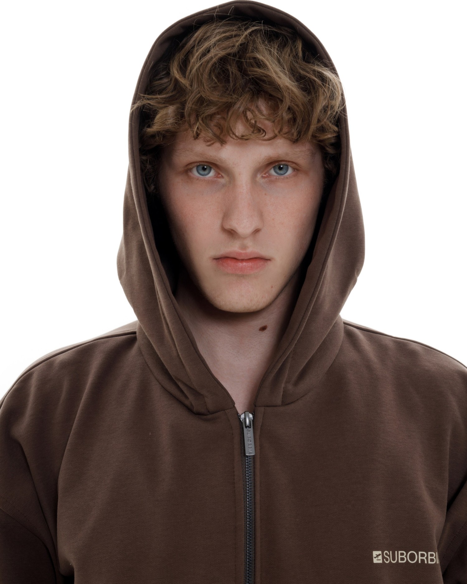 Худи ZIP TERMINAL S `25 MEN Brown