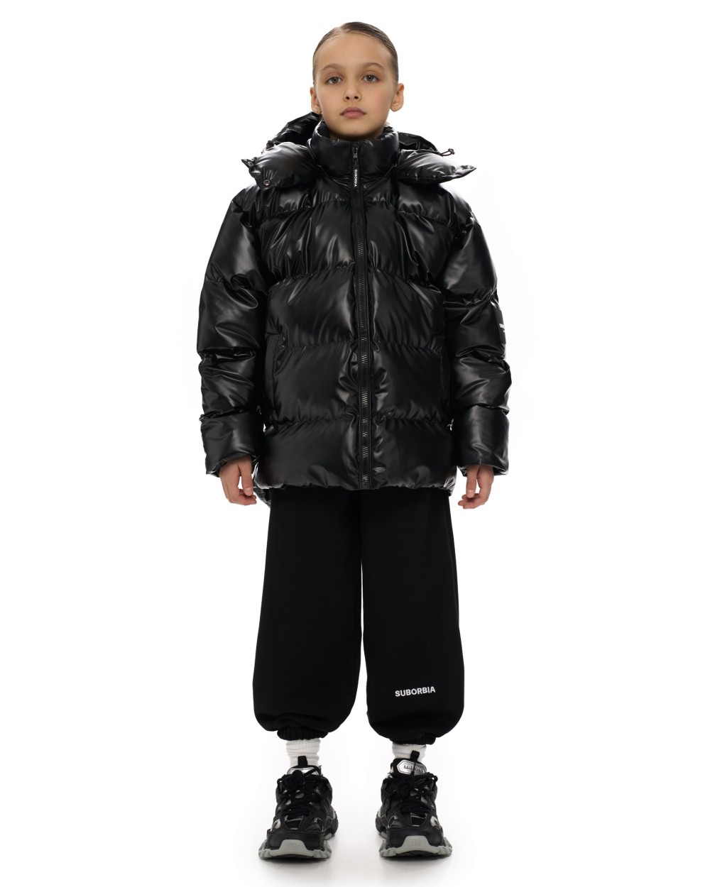 Пуховик SPACE kids Black