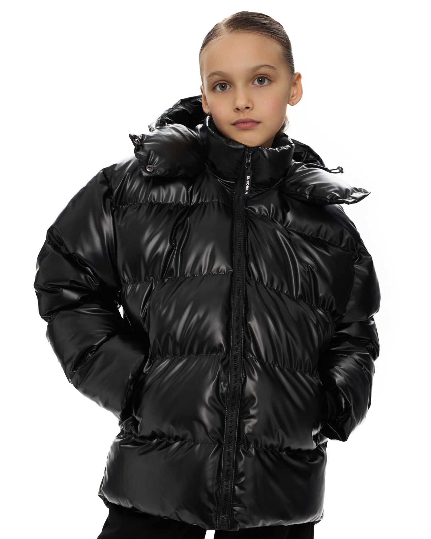 Пуховик SPACE kids Black