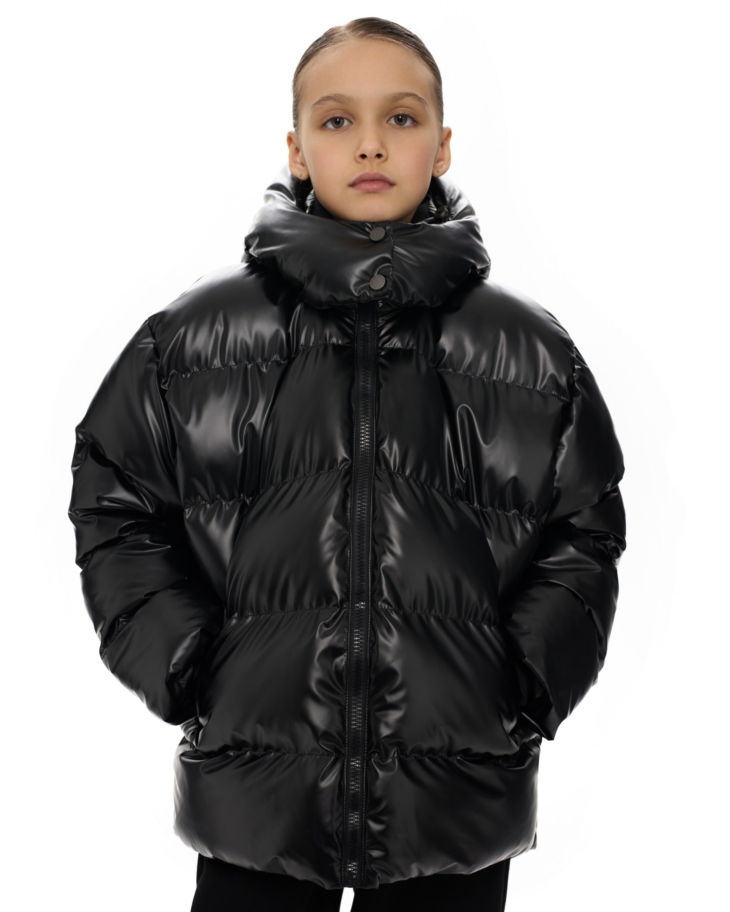 Пуховик SPACE kids Black