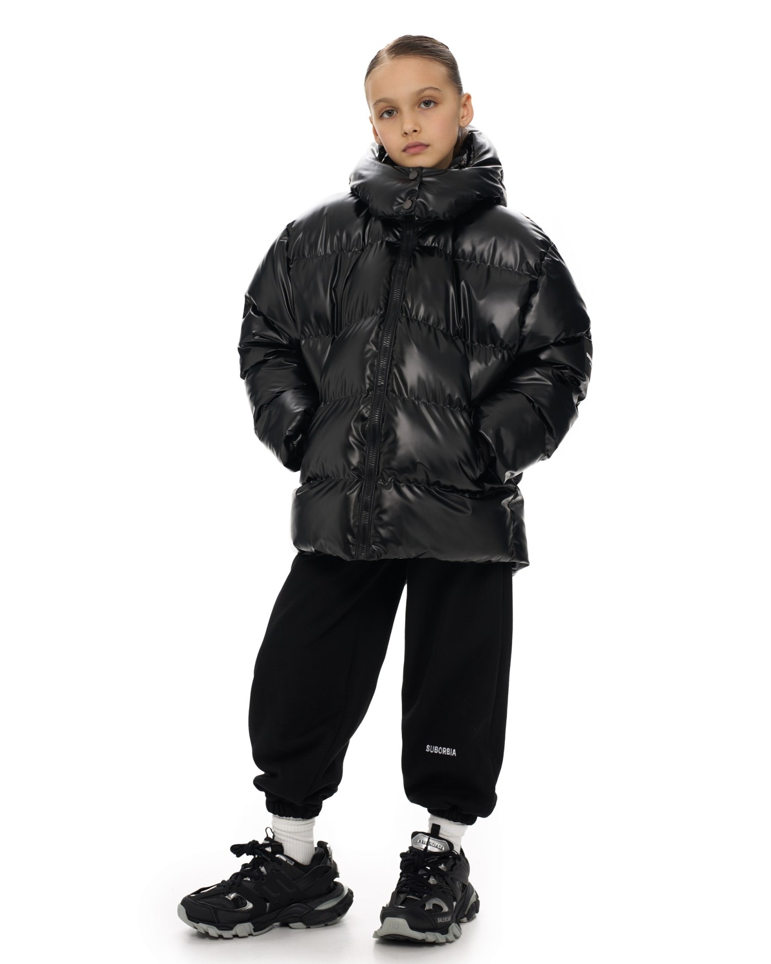 Пуховик SPACE kids Black