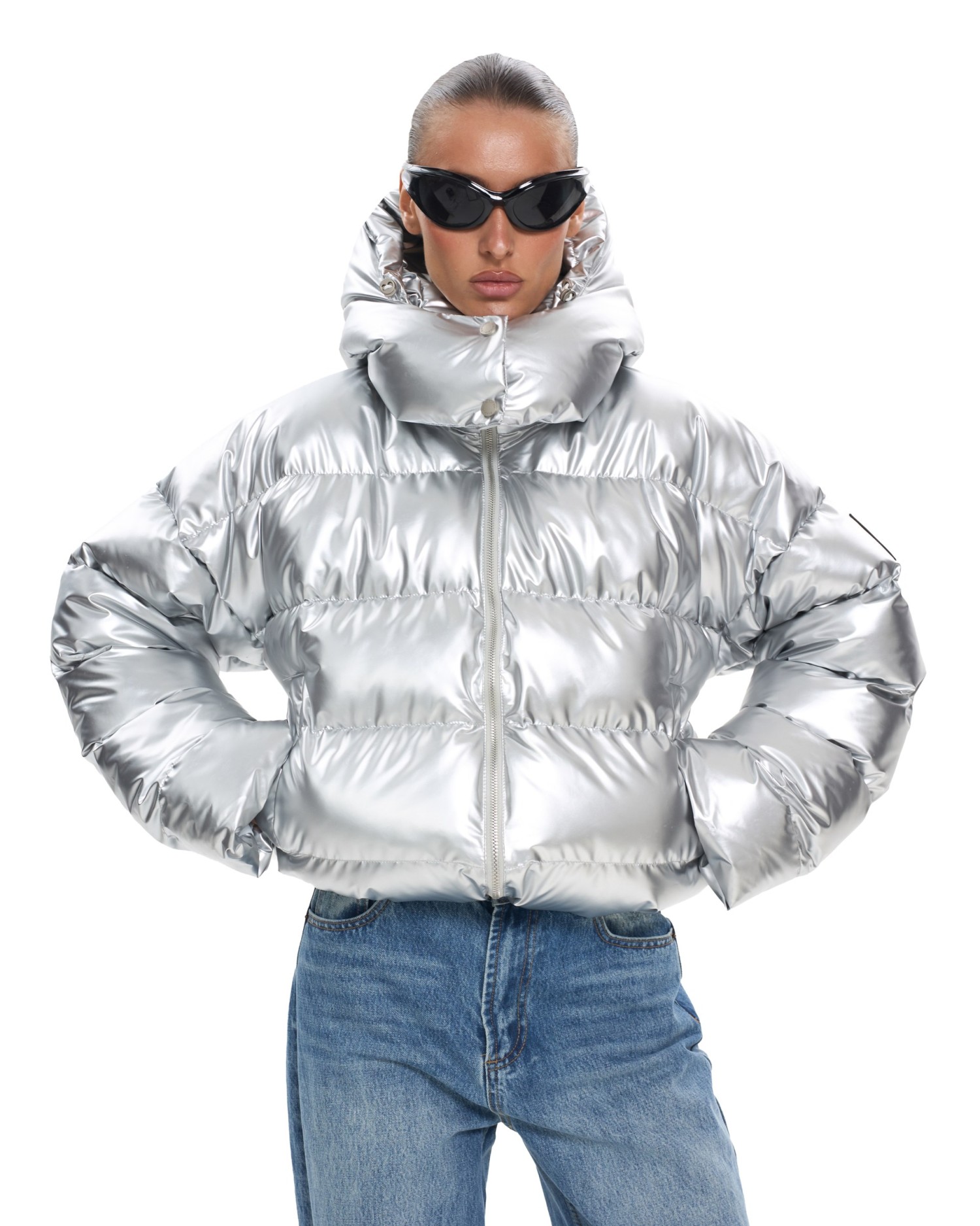 Пуховик FABULOUS Серебро