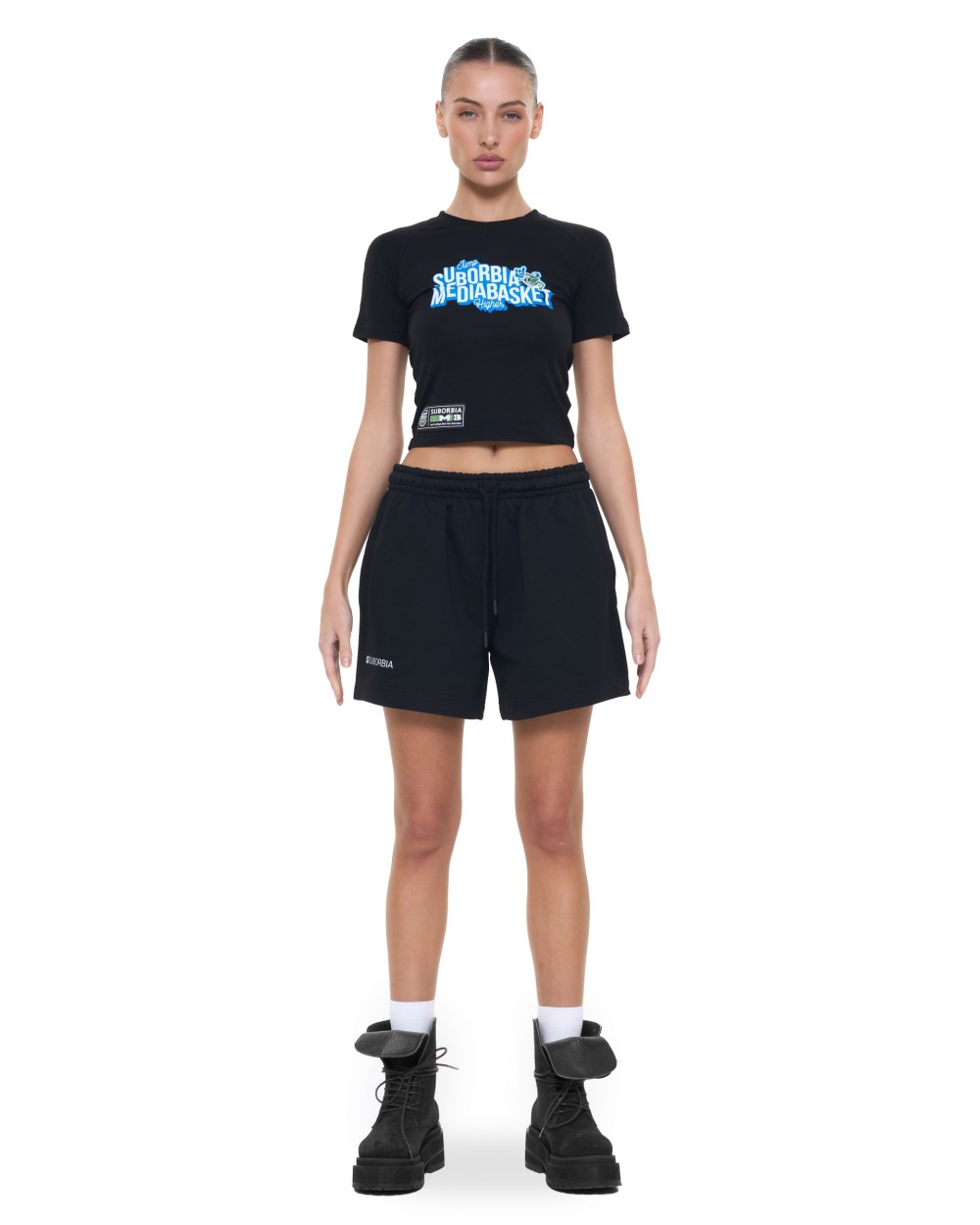 Футболка short MEDIA BASKET Black