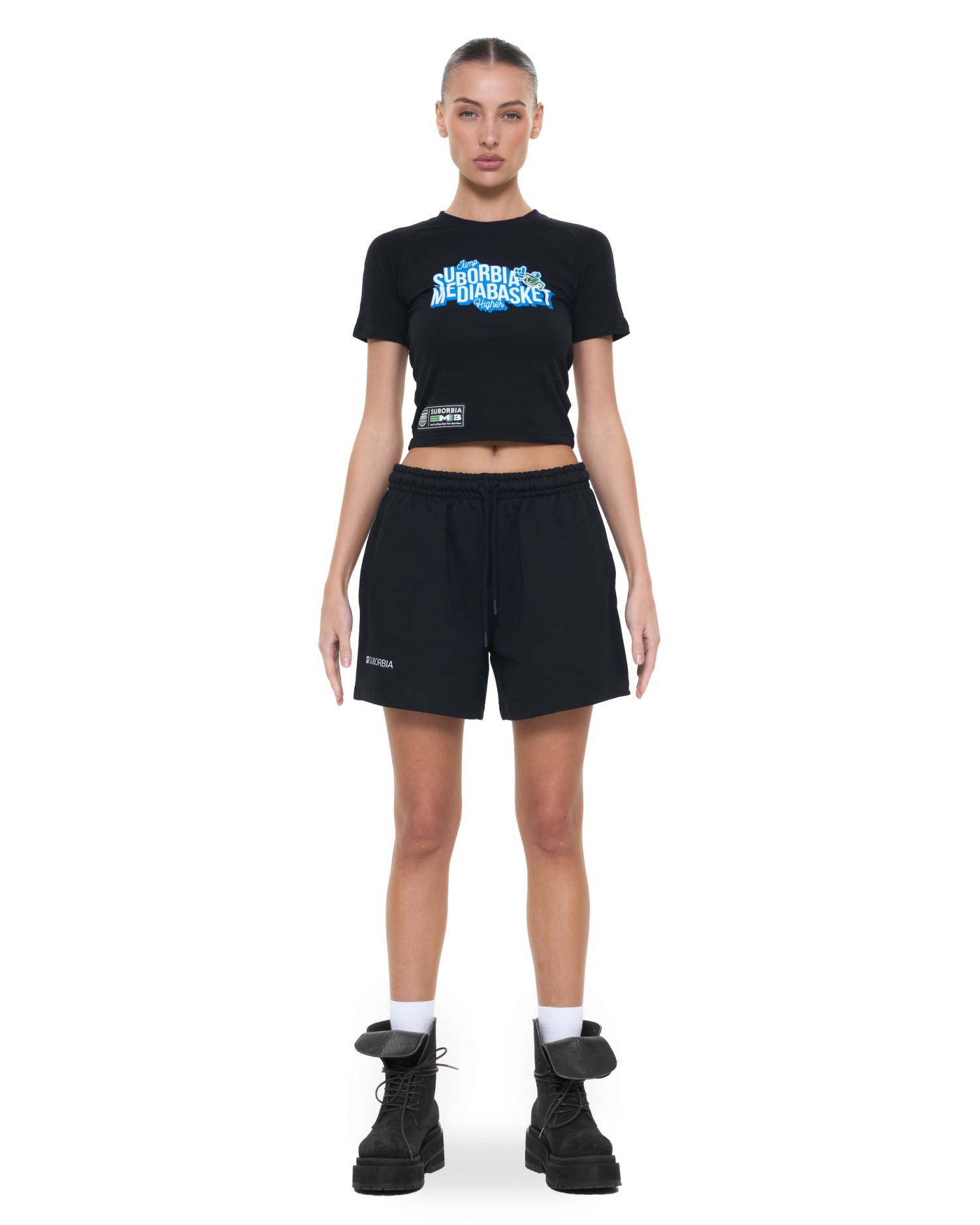 Футболка short MEDIA BASKET Black