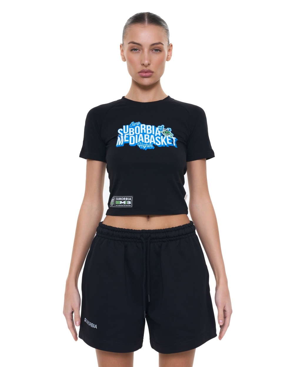 Футболка short MEDIA BASKET Black