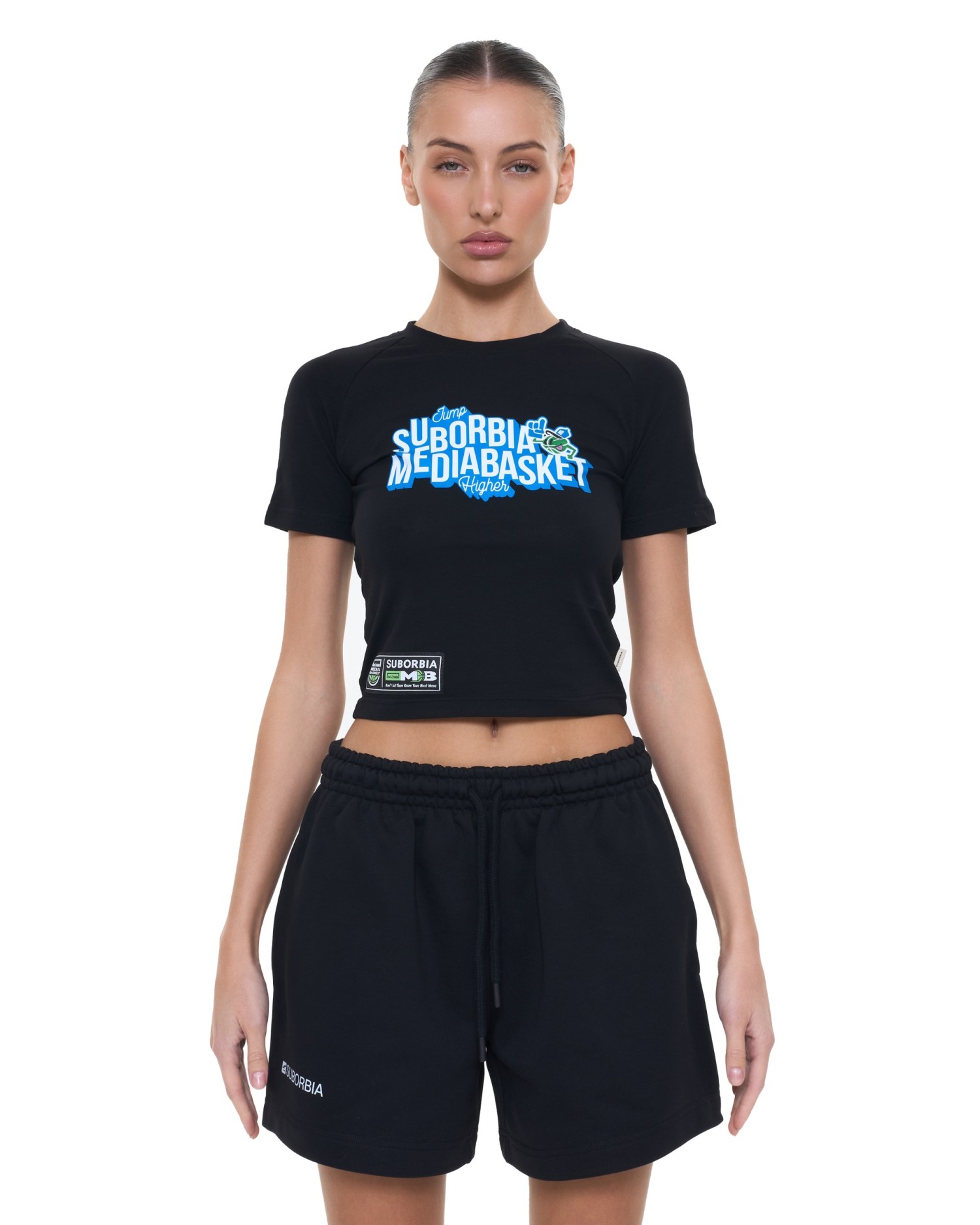 Футболка short MEDIA BASKET Black