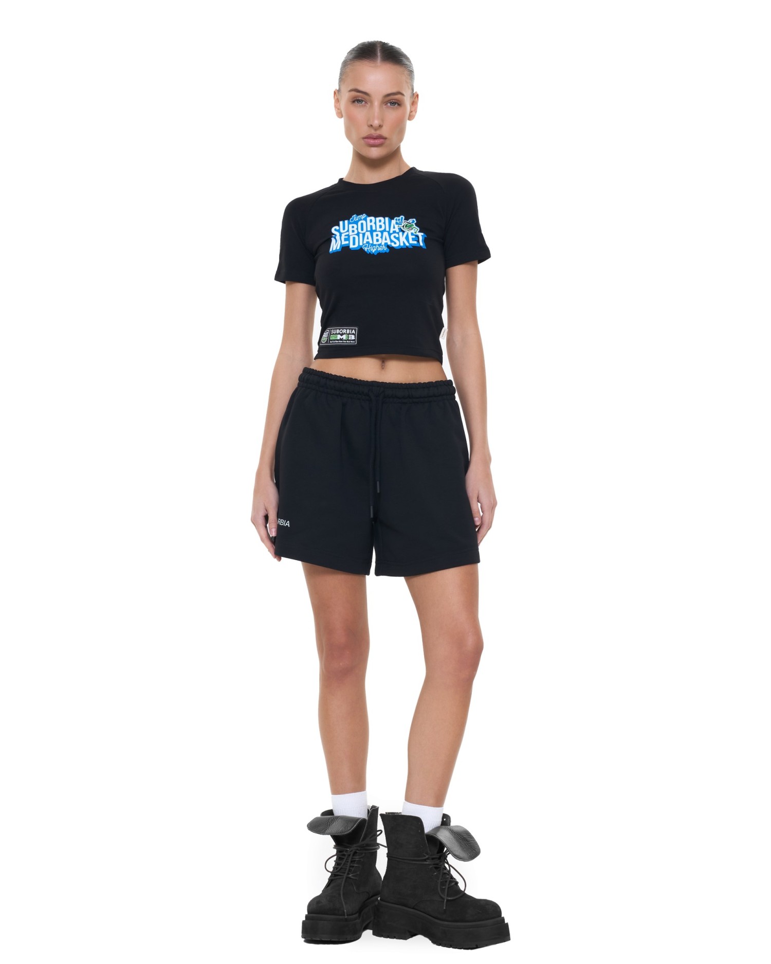 Футболка short MEDIA BASKET Black