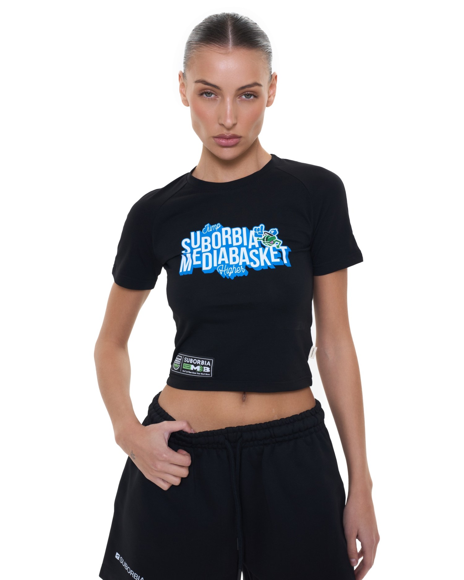Футболка short MEDIA BASKET Black