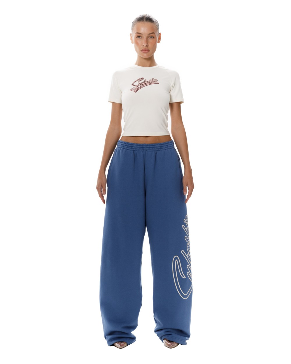 Брюки палаццо College Blue