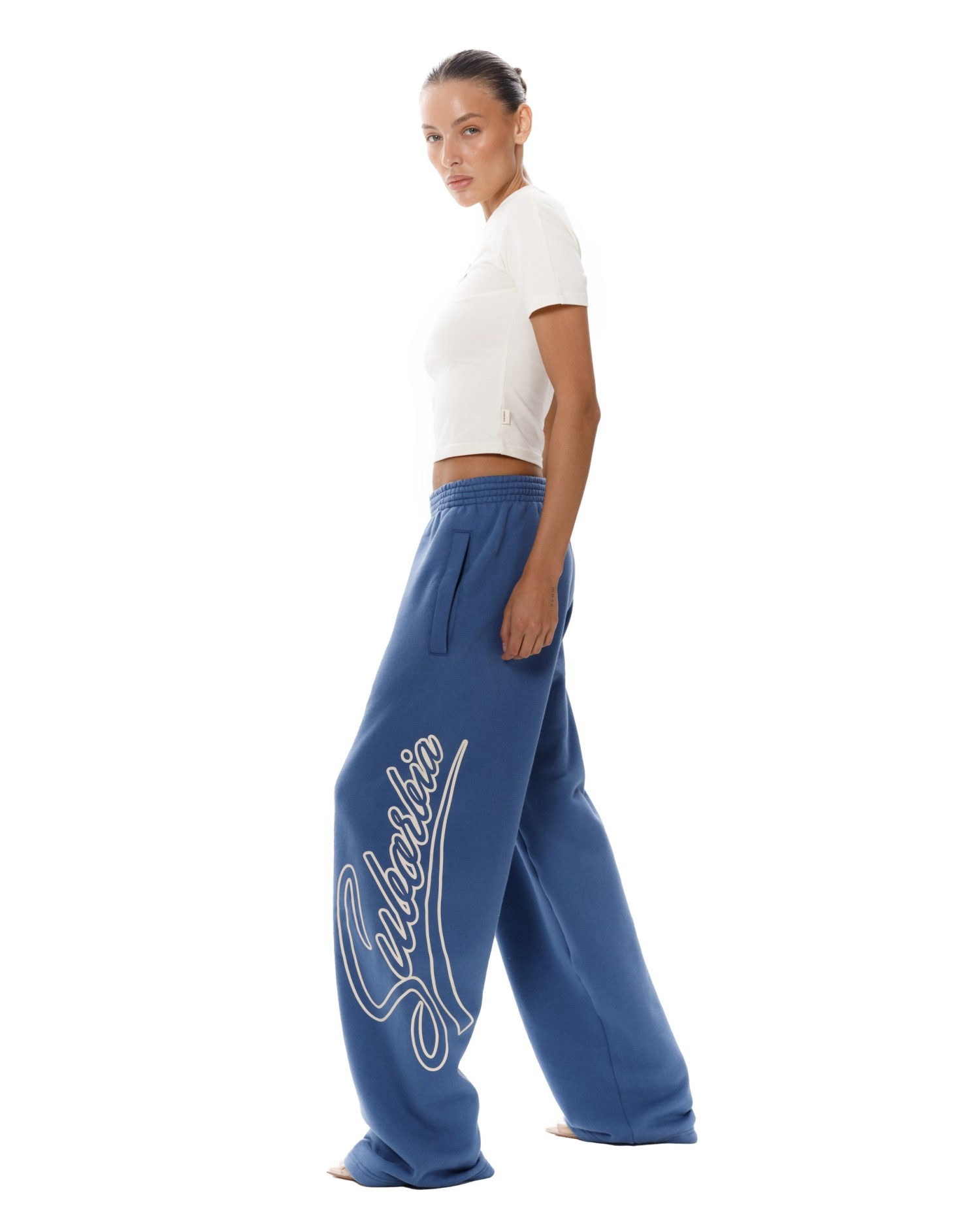 Брюки палаццо College Blue