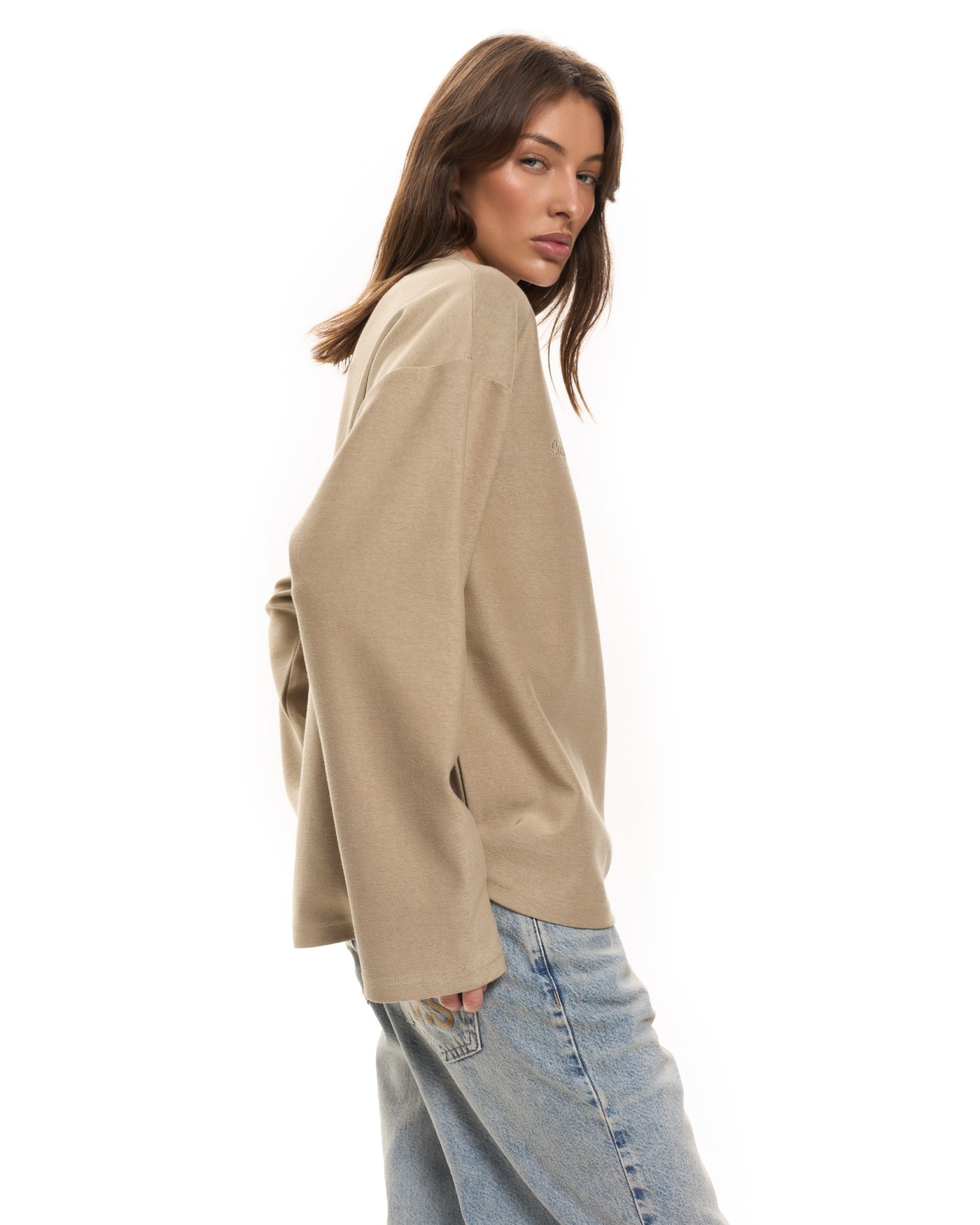 Поло FLOW FW25 Beige