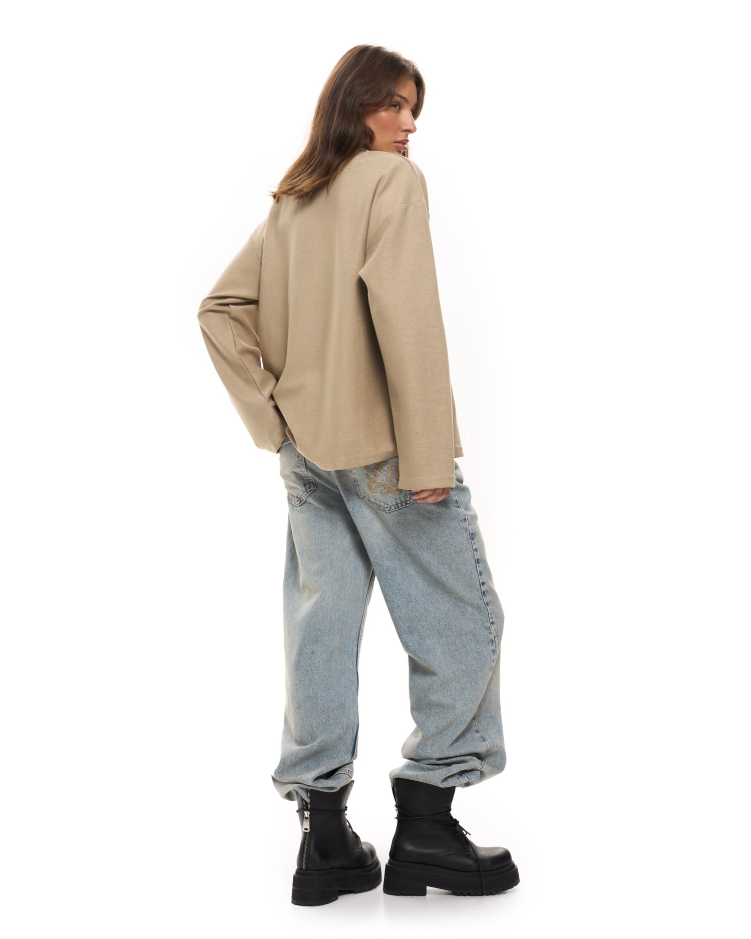 Поло FLOW FW25 Beige