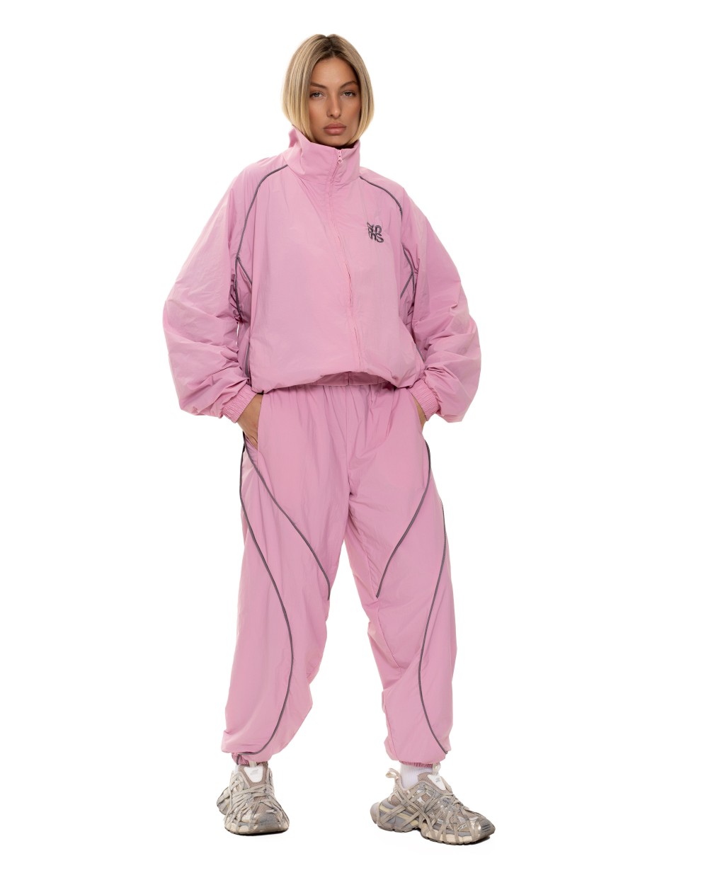 Джоггеры Brooklyn 7 Pink-grey